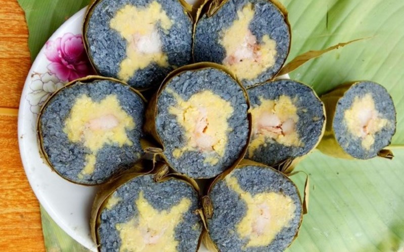 Bánh chưng đen Mường Lò