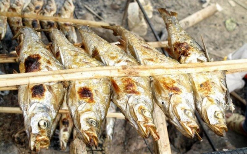 Cá nướng sông Đà