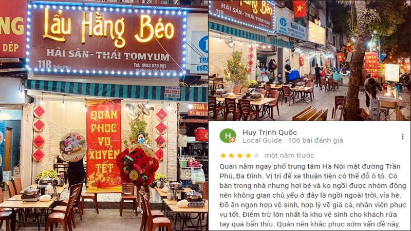 Quán Lẩu Hải Sản Hằng Béo