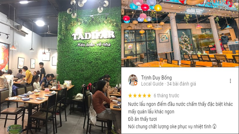 Quán Lẩu Hải Sản Tadifar