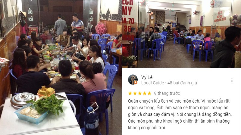 Quán Lẩu ếch Hà My
