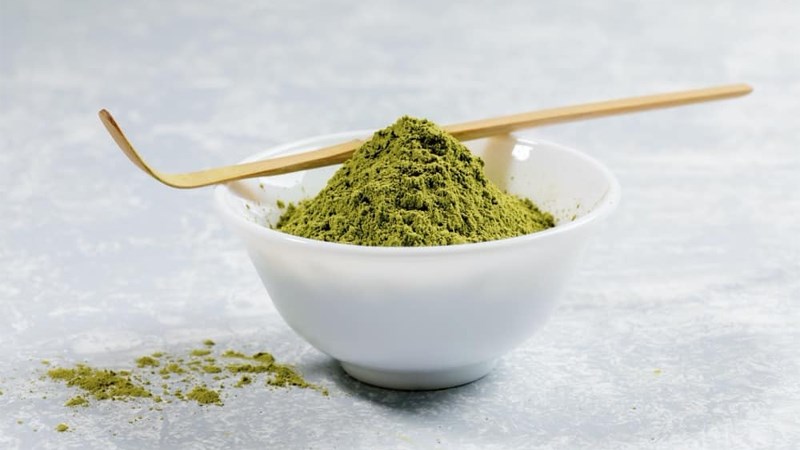 Bột tr&agrave; xanh bị đen