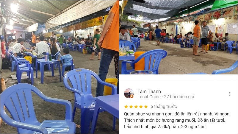 Quán Ốc Bãi Xe Tư Hằng