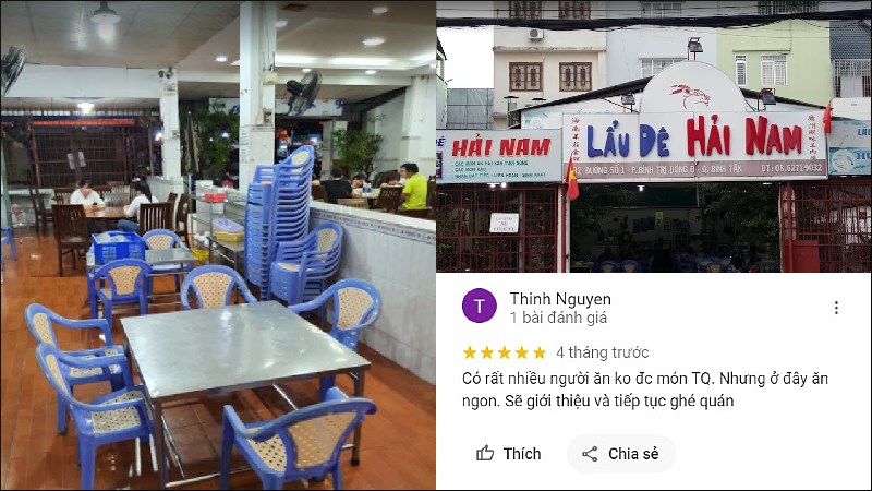 Quán Lẩu Dê Hải Nam