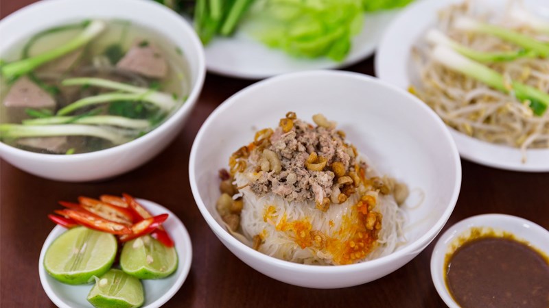 Phở 2 tô - Phở khô
