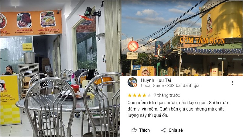 Quán Cơm Tấm Sườn Hia Vũ