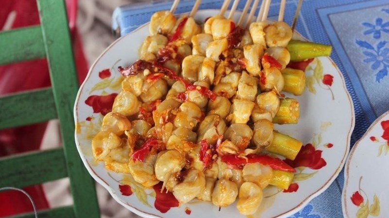 Còi biên mai nướng