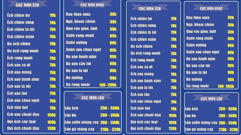 Quán Lẩu Ếch Dũng Hà