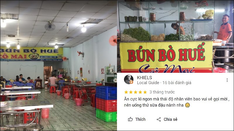 Quán Bún bò Cô Mai