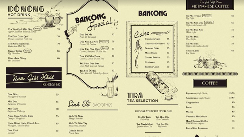 Quán Ban Công Cafe
