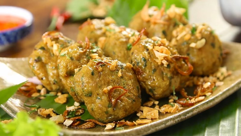 Chả cá nướng nghệ