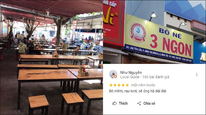 Quán Bò Né 3 Ngon