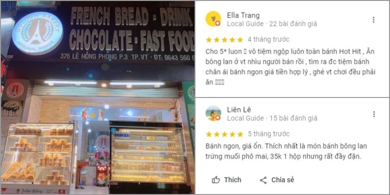 Tiệm Bánh Golden Bakery