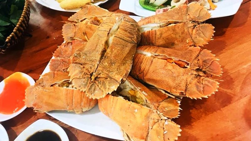 Tôm mũ ni nướng