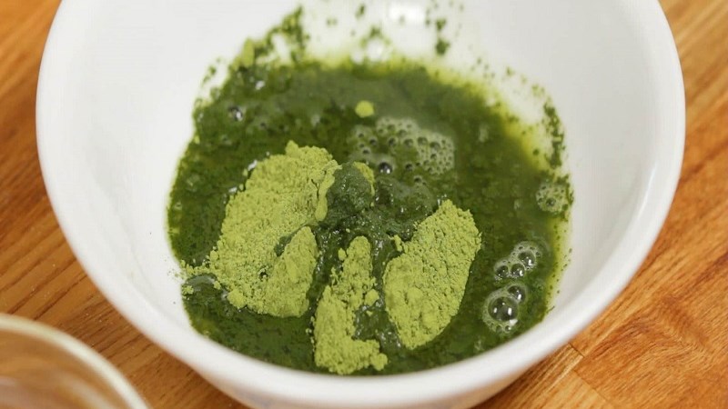 Khi pha với nước