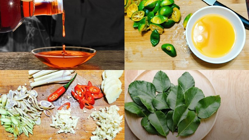 Nước chấm mắm chua cay