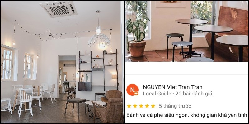 Không gian quán cafe Luia