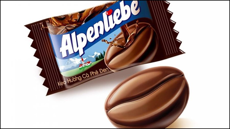 Alpenliebe vị cà phê đen 