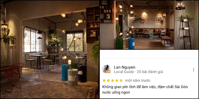 Không gian quán Buâng Khuâng Cafe