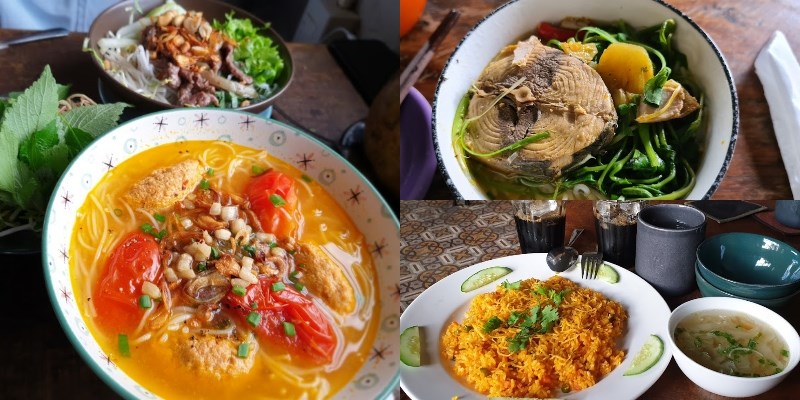 Món ăn tại quán Buâng Khuâng Cafe