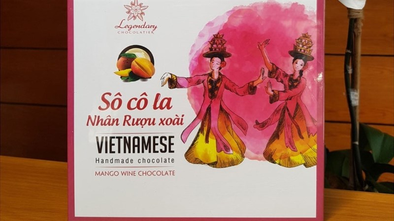 Socola Nhân Rượu Xoài