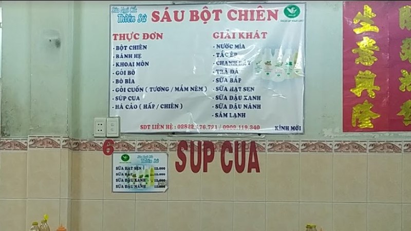 Quán Sáu Bột Chiên