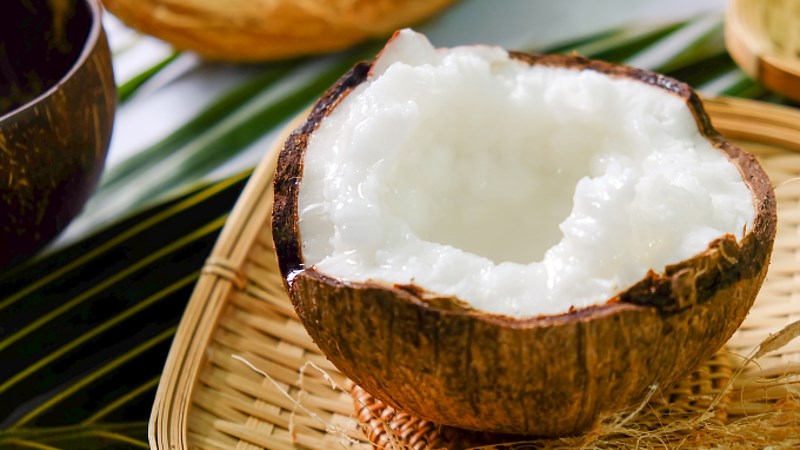 Dừa sáp Trà Vinh