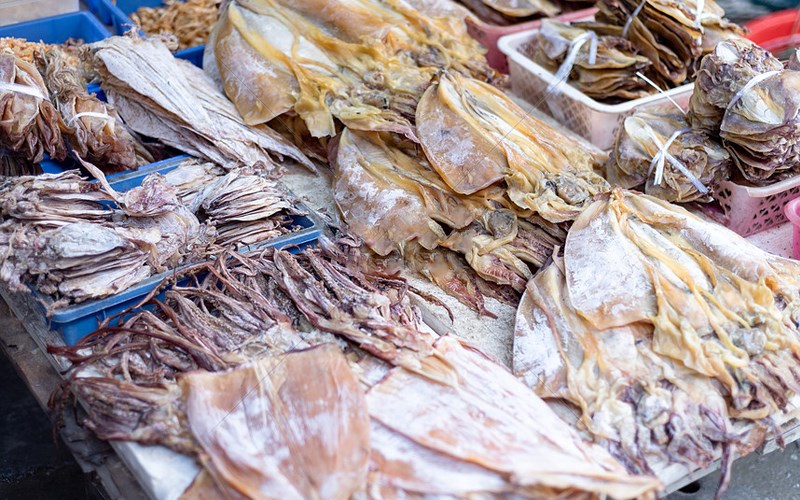 Hải sản khô