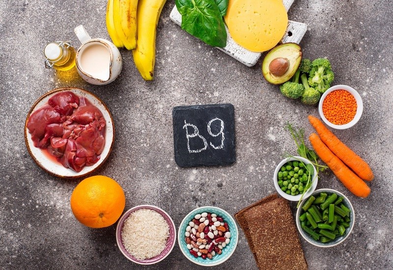 Thực phẩm giàu vitamin B9 (axit folic)