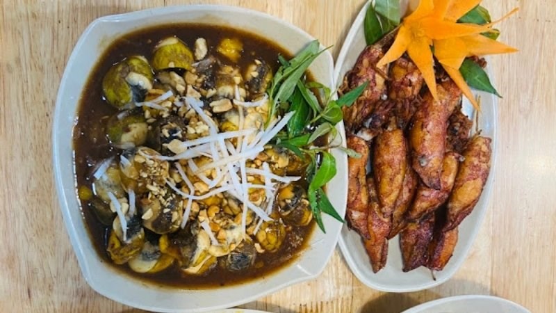 Món ăn tại quán ốc 29