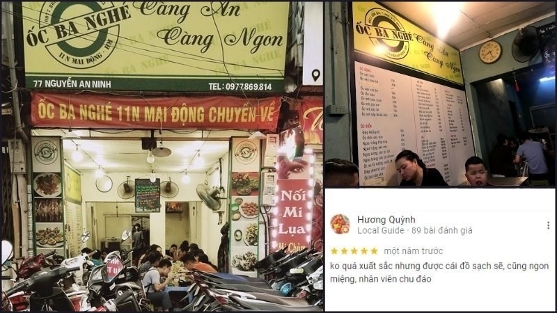 Quán ốc Ba Nghé