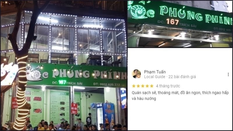 Quán Ốc Phúng Phính