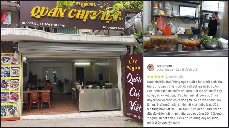 Quán ốc Chị Việt