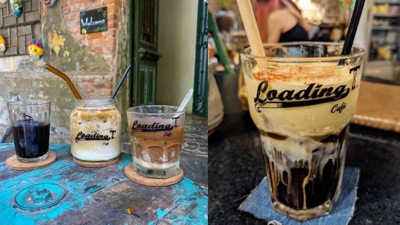 Đồ uống tại quán Loading T Café