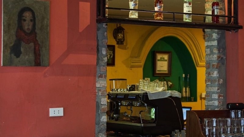 Không gian quán NOLA Cafe