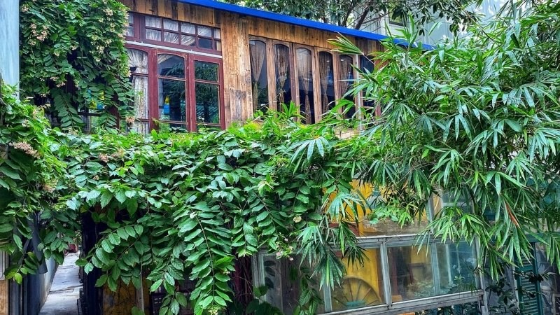 Không gian quán Cafe Nhà 41