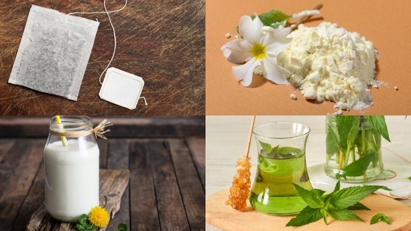 Nguyên liệu làm trà sữa thạch bạc hà