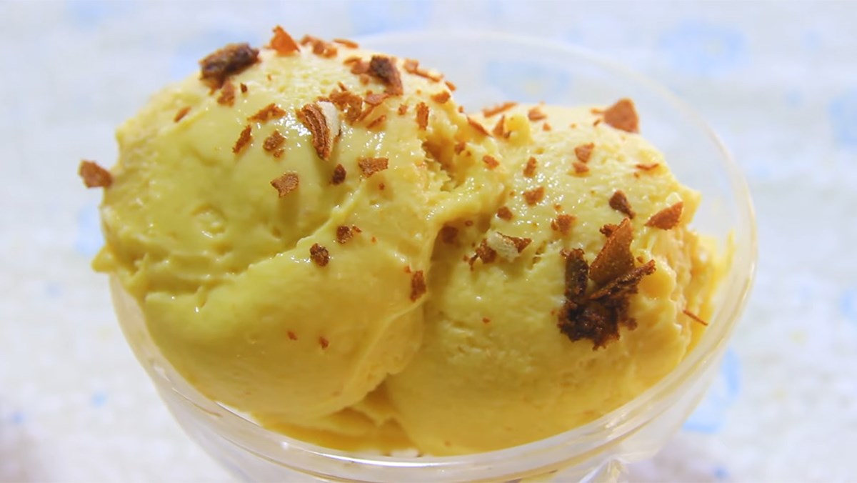 Cách làm kem sầu riêng không cần kem tươi như thế nào? 
