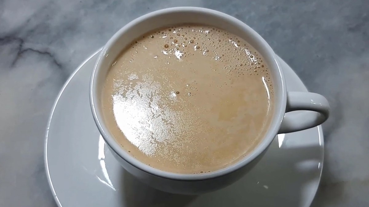 Trà sữa với whipping cream