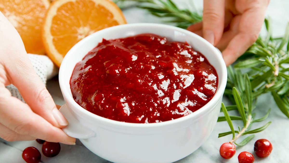 Nước sốt nam việt quất - cranberry sauce