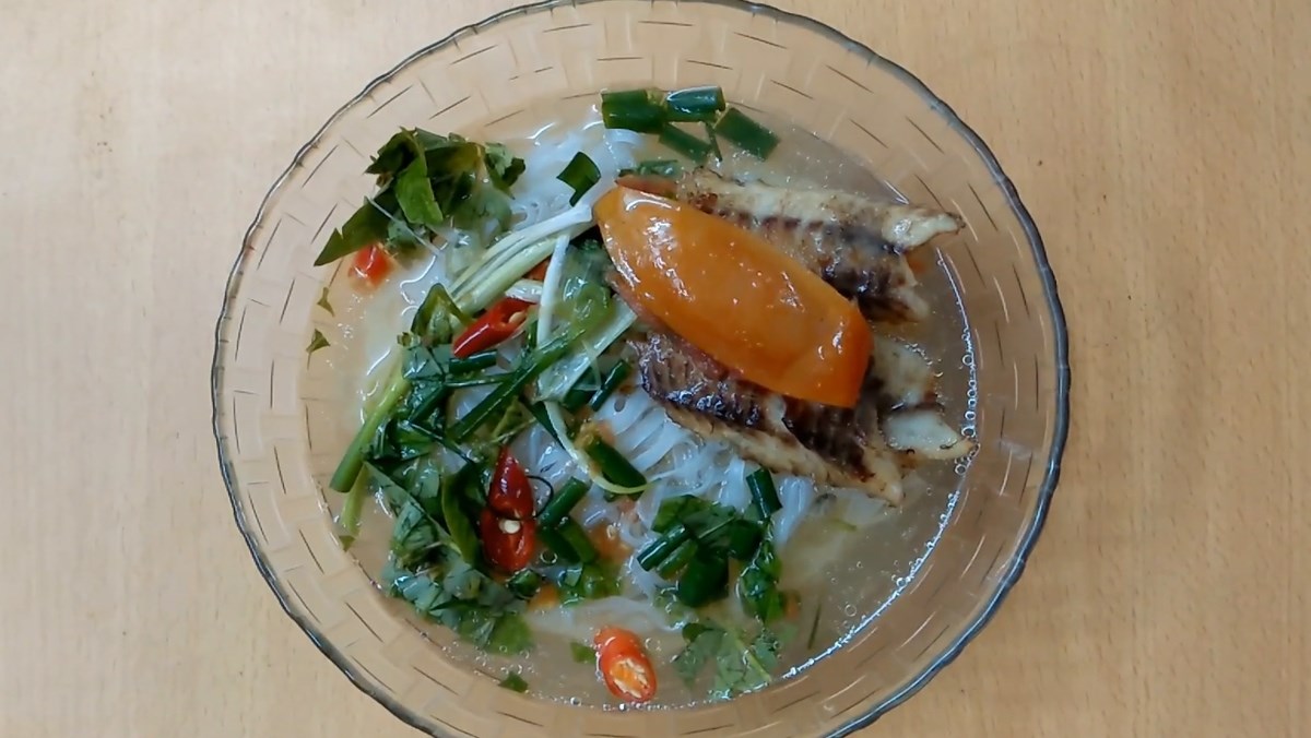 Canh cá Quỳnh Côi - canh cá rô Thái Bình