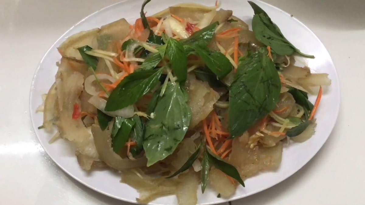 Da bò trộn chua ngọt
