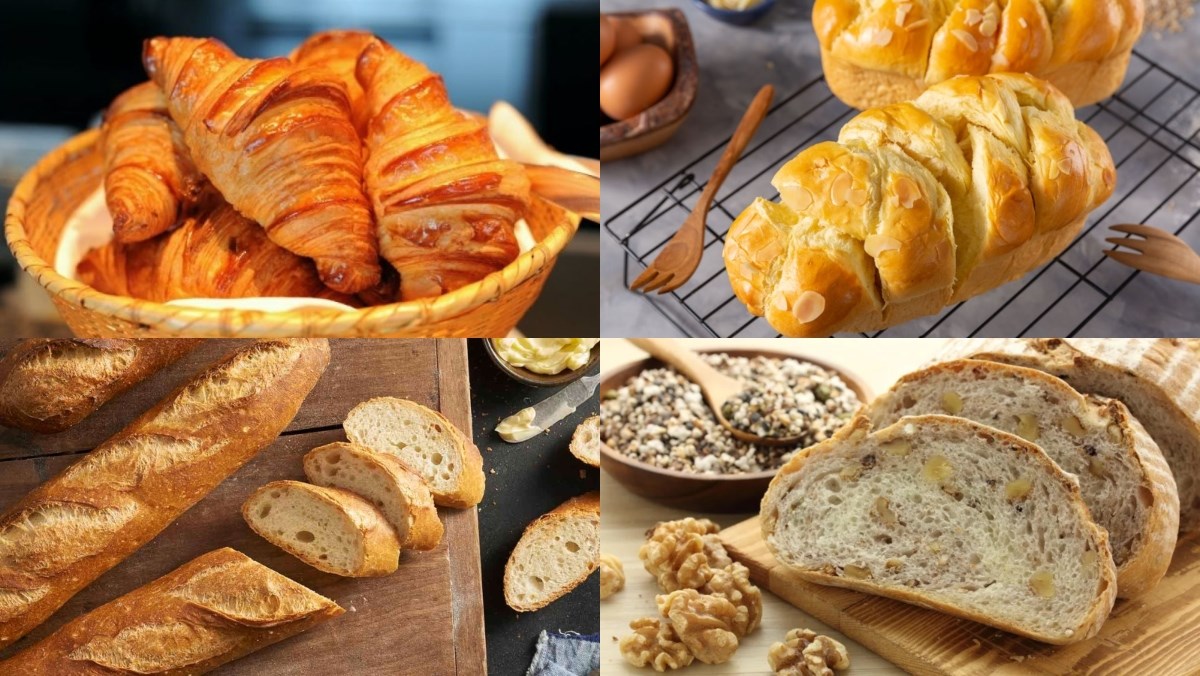 Các loại bánh mì Pháp