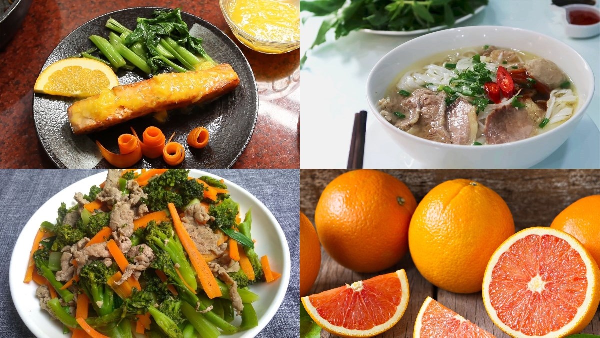 Thực đơn cho người thiếu máu