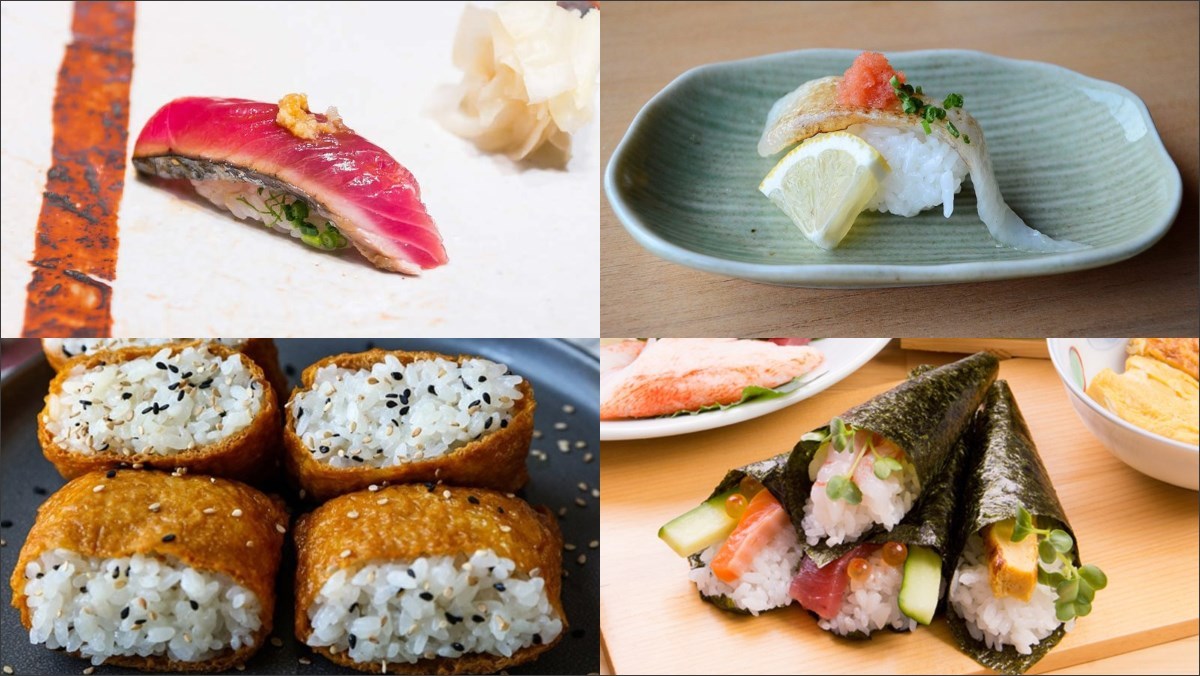 Tổng hợp tên các loại sushi Nhật Bản