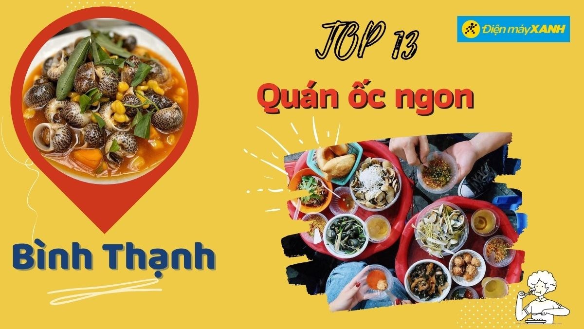 Quán ốc ngon Bình Thạnh