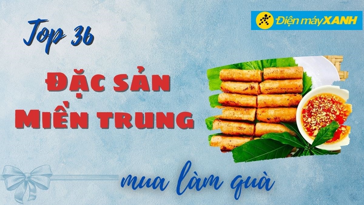 đặc sản miền Trung làm quà