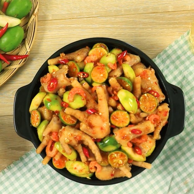 2 cách làm chân gà trộn sa tế hấp dẫn thơm ngon khó cưỡng ai cũng mê