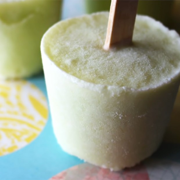 2 cách làm kem dưa lưới Hàn Quốc - Melona ice cream dẻo mềm chuẩn vị