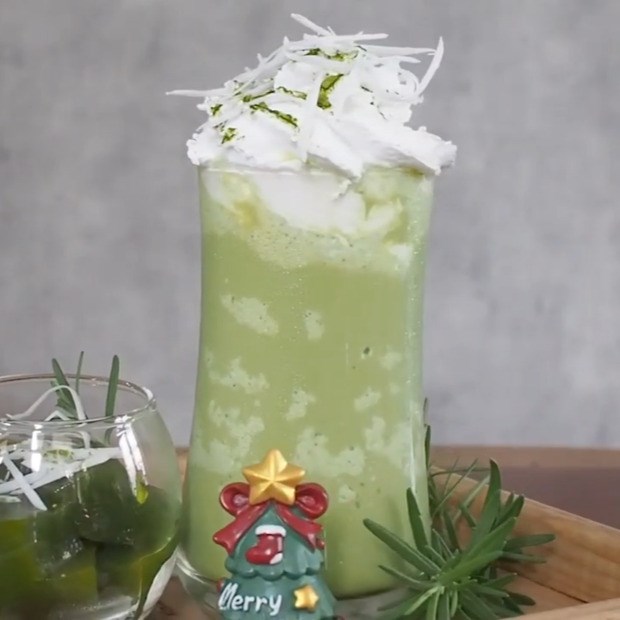 3 cách làm matcha cốt dừa, matcha sữa dừa và matcha dừa mát lạnh béo ngậy